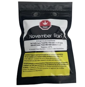 November Rain - Midnight Kruntz 7g Dried Flower