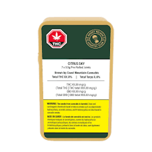 Woody Nelson - COUNTRY CLUB CITRUS SKY PRE-ROLLS LTO - 3.5