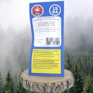 1964 - 1964 | BLUE DREAM FSE RESIN VAPE CARTRIDGE | 1g