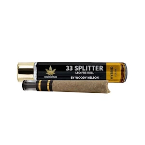 Golden Spruce - 33 Splitter Glass-Tipped Pre-Roll