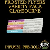 Flyers Frosted Infused Variety Pack Pre-Rolls - 5 x 0.5g