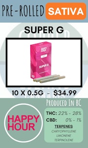 Happy Hour - HAPPY HOUR - 10PK SUPER G PRS