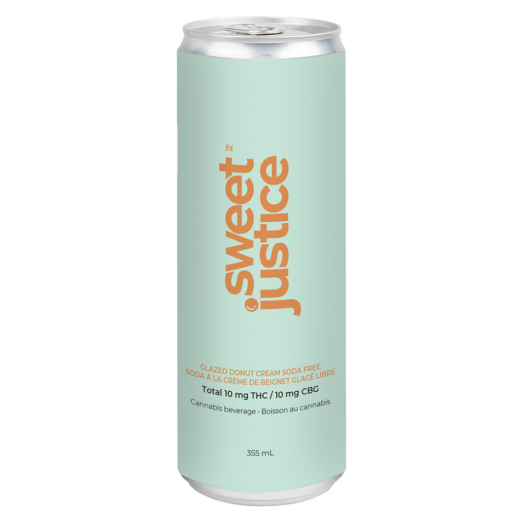 Glazed Donut Cream Soda Free 10 +10 CBG - Beverages 355ml