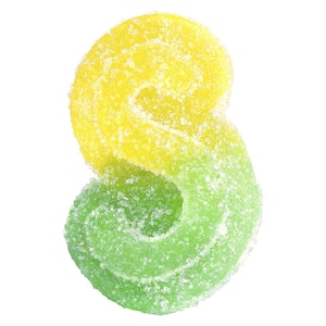 SOURZ by Spinach - Fully Blasted Mango Lime1:1 CBC THC 1 Pack Soft Chews