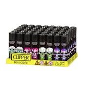Clipper Lighters - Wild Skulls
