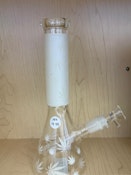 159 - Leaf Bong White 10"