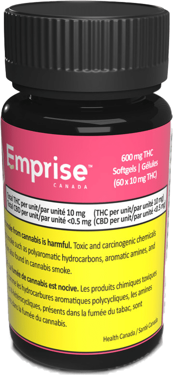 Emprise - THC Softgels 60x10mg | 600mg THC