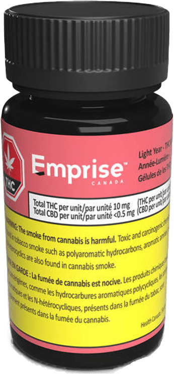 Emprise - Lightyear Softgels 30x10mg THC | 300mg THC