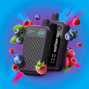 FLAVOUR BEAST - 18K DISPOSABLE - Bomb Blue Razz - 18K Puff - 20mg - BEAST MODE MAX