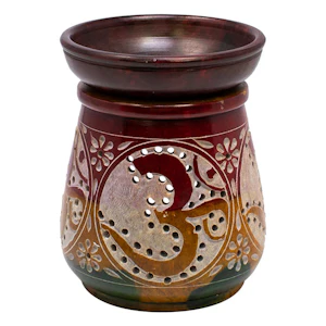 Maple Craft - Rasta Oil Burner - "OM" symbol