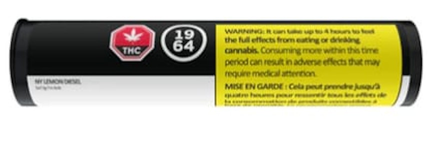 1964 - NY Lemon Diesel 5 X 0.5G