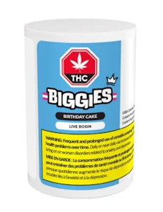 BIGGIES - BIGGIES - BIRTHDAY CAKE LIVE ROSIN GUMMIES