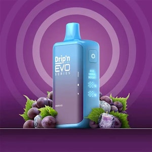 DRIP'N - EVO - Grape Ice - 28K Puff - 20mg - DRIP'N - EVO