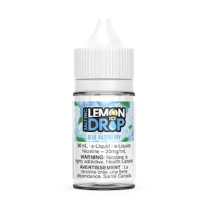 LEMON DROP ICE - SALT - Iced Blue Raspberry - 30ml - 20mg - LEMON DROP ICE