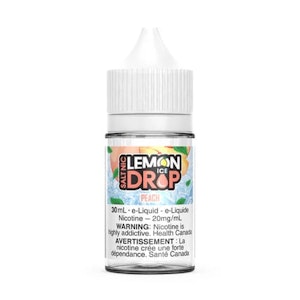 LEMON DROP ICE - SALT - Iced Peach - 30ml - 20mg - LEMON DROP ICE