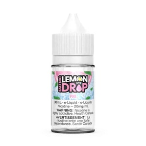 LEMON DROP ICE - SALT - Iced Pink - 30ml - 20mg - LEMON DROP ICE