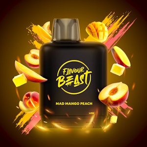 LEVEL X - FLAVOUR BEAST - Mad Mango Peach - 25K Puff - 20mg - LEVEL X