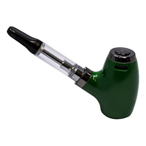 Maple Craft - ACC -  Dark Green Sherlock Pipe Shaped 510 Cartridge Battery