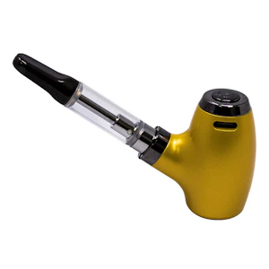 Maple Craft - ACC -  Golden Sherlock Pipe Shaped 510 Cartridge Battery