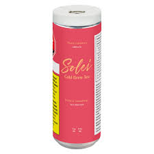 Solei Peach Cranberry (THC + CBG) 355ml