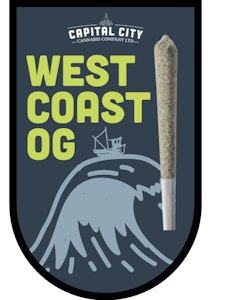 BC Weed Co. - BC WEED CO. WEST COAST OG PRE ROLL 1x1g