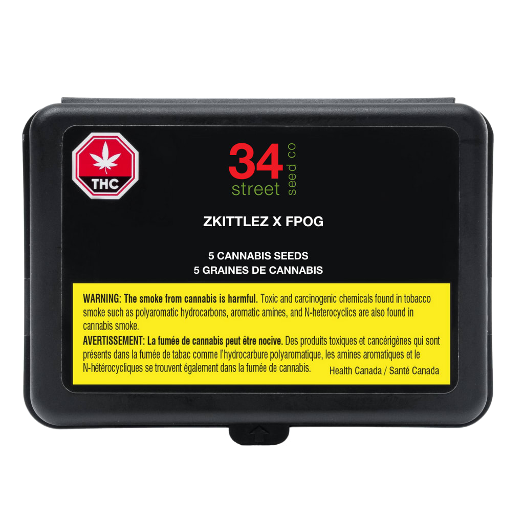 Zkittlez x FPOG (5 Feminized Seeds) - 34th Street - Saska
