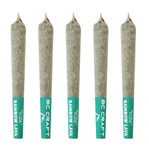 Valhalla Flwr - Rainbow Lava Diamonds & Terp Sauce Infused Pre-Rolls - 5x0.5g