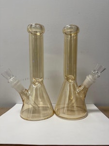 Nice Glass - 10" Water Bong - GOLD