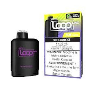 STLTH - LOOP MAX - White Grape Ice - 70k Puff - 20mg - LOOP MAX