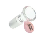 Hoss - 14mm Cone Bowl with Coloured Tab - Pink