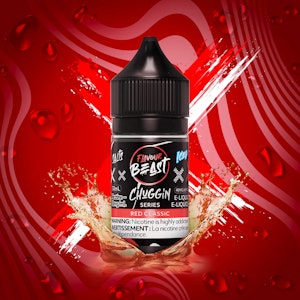 FLAVOUR BEAST - CHUGGIN - Red Classic Ice - 30ml - 20mg - FLAVOUR BEAST - CHUGGIN