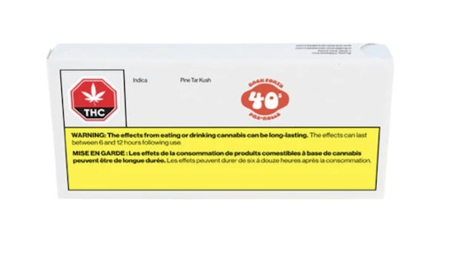 Back Forty - Back Forty - Pine Tar Kush (10x0.35g)