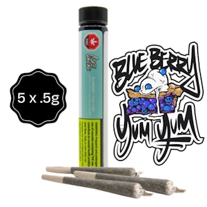 Cake & Caviar by Habitat - Cake & Caviar Blueberry Yum-Yum 5 x .5g Pre-rolls