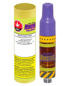 Good Supply Monsters - GOOD SUPPLY MONSTERS - Grape Daddy Kush 1.5g Prefilled Vape Cartridge
