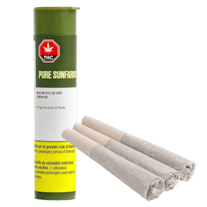 Pure Sunfarms - PURE SUNFARMS - Big White Hi-Def 3 x 0.5g Pre-Rolls