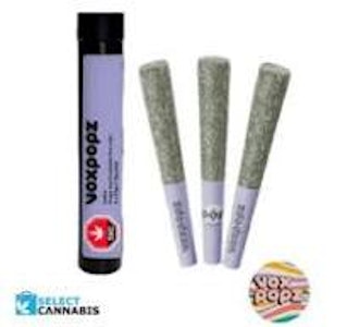 Open Fields - Vox Popz - Grape Ice Crushable  - 3x 0.5g