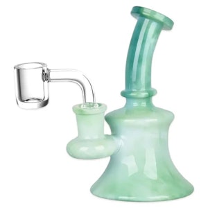 Kustom Kulture - Green 5" Mini Glass Dab Rig