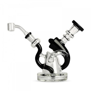 Red Eye Glass - 6.75" Equalizer Concentrate Rig (Black)