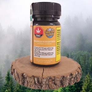 Glacial Gold - Glacial Gold | BALANCED 10:10 SOFTGELS | 50 X 0.345g