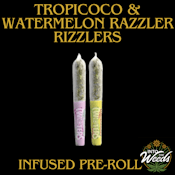 Twisters - Tropicoco & Watermelon Razzler Infused Pre-Roll - 2 x 0.5g