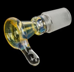 West Coast Gifts  - Colour Changing 19/22 Glass-On-Glass Thumper Cone Pull-Out