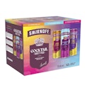 12c SMIRNOFF READY TO DRINK COCKTAILS 12x355ml
