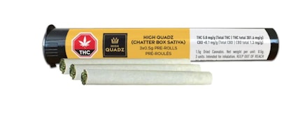 Chatter Box Sativa 3 x 0.5g Pre-Rolls