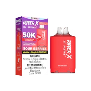 RIPPER - Sour Berries - 50K Puff - 20mg - RIPPER