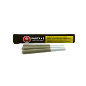 Rainbow Zkittlez 3 x 0.5g  Pre-Rolls by Partake Cannabis