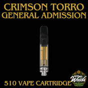 Crimson Toro 510 Vape Cart - 0.95g