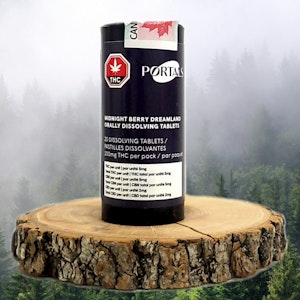 Portals - Portals | MIDNIGHT BERRY DREAMLAND ORALLY DISSOLVING TABLETS | 20 X 0.6g