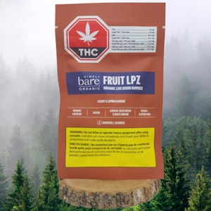 Simply Bare - Simply Bare | FRUIT LPZ ORGANIC LIVE ROSIN SOFT CHEWS | 4 X 3.5g