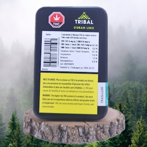 Tribal - Tribal | CUBAN LINX LIVE RESIN VAPE CARTRIDGE | 1g