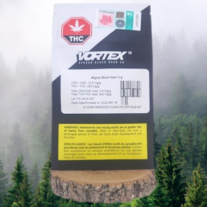 Vortex Cannabis Inc - Vortex Cannabis Inc | AFGHAN BLACK PRESSED HASH | 2g